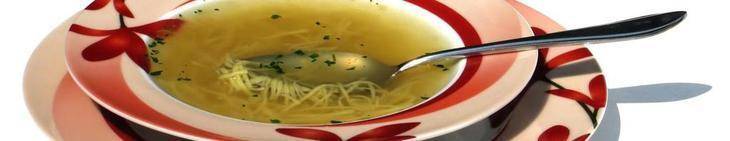 Soepdieet met lepel in de soep