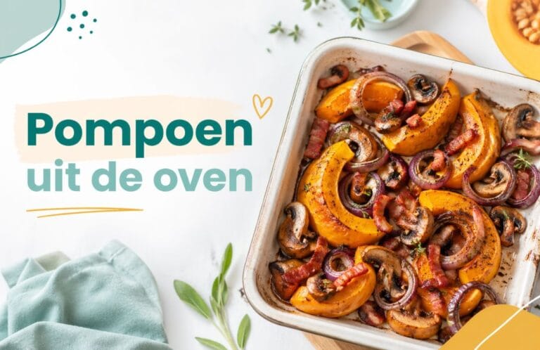 Gegrilde pompoen uit de oven