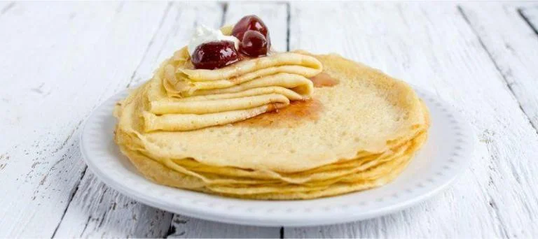 Pannenkoeken met zuivel