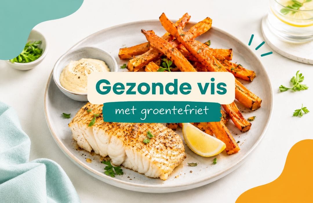 Groente frietjes & vis