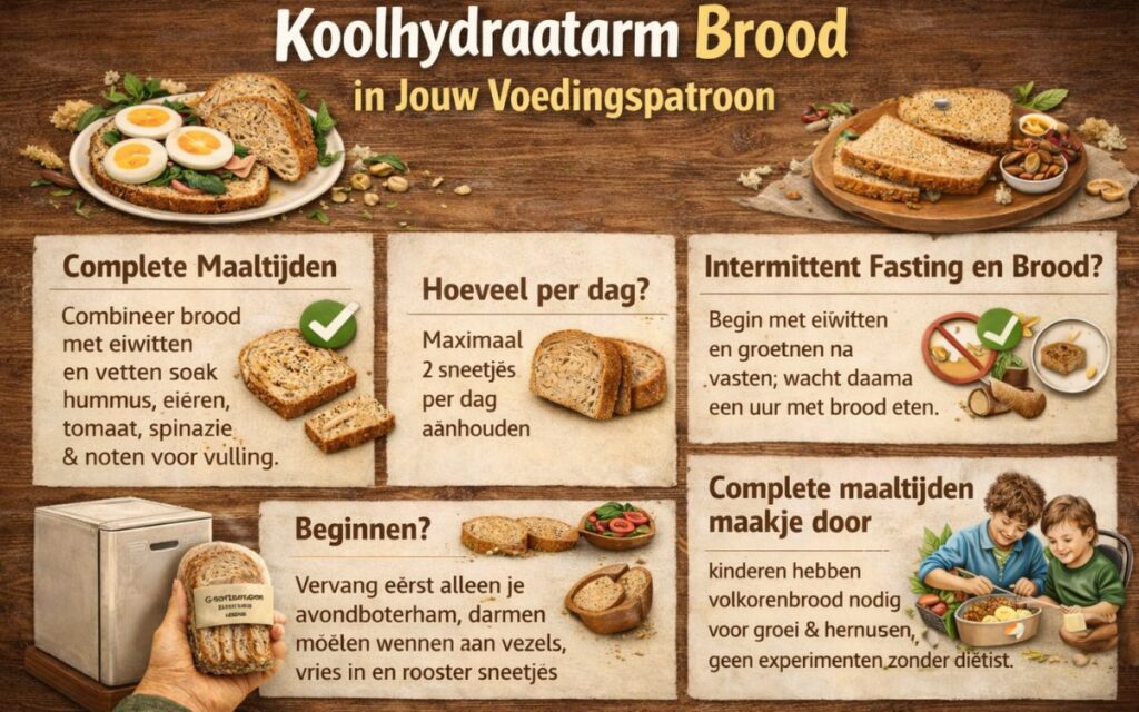 Koolhydraatarm Brood in Jouw Voedingspatroon