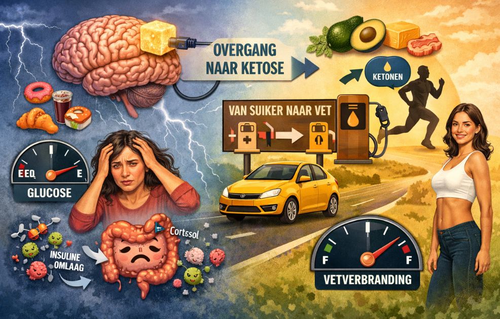 Waarom deze bijwerkingen ontstaan (de suikerontwenning)