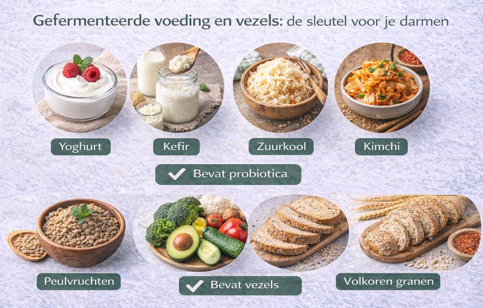 Koolhydraatarm dieet: wat te eten voor meer energie en minder gewicht in 2026 7 Gefermenteerde voeding en vezels: de sleutel voor je darmen