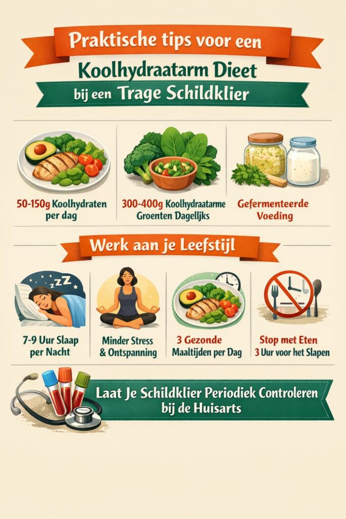 Koolhydraatarm en de Schildklier: Wat Je Moet Weten in 2026 6 Hoe pak je het slim aan Praktische tips voor een koolhydraatarm dieet bij een trage schildklier