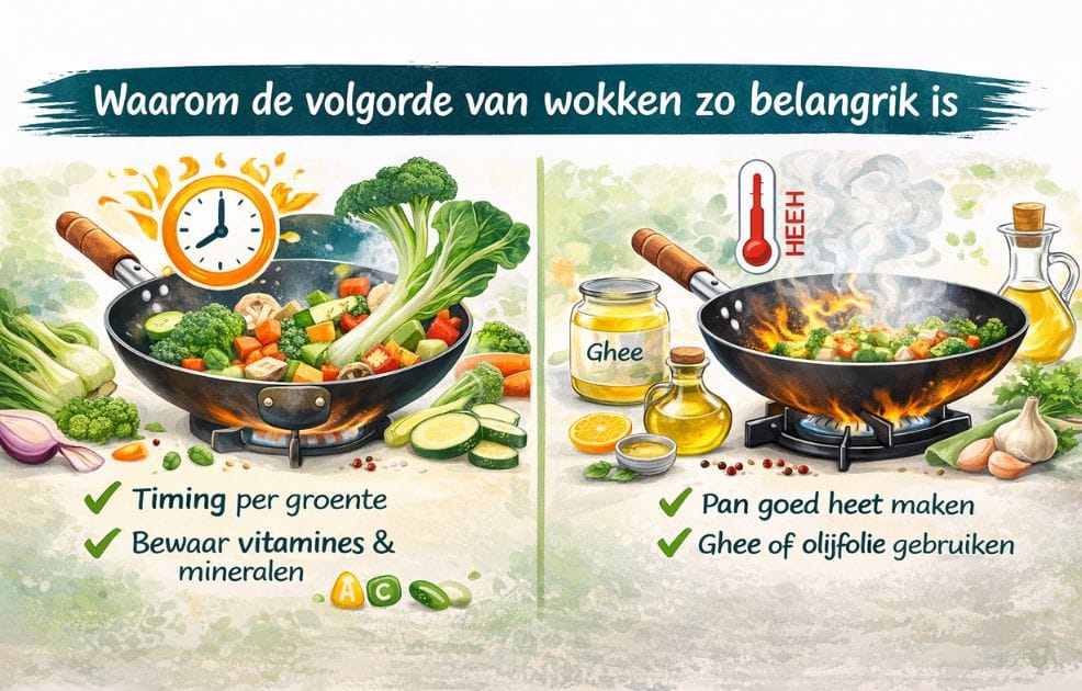 Waarom de volgorde van wokken zo belangrijk is