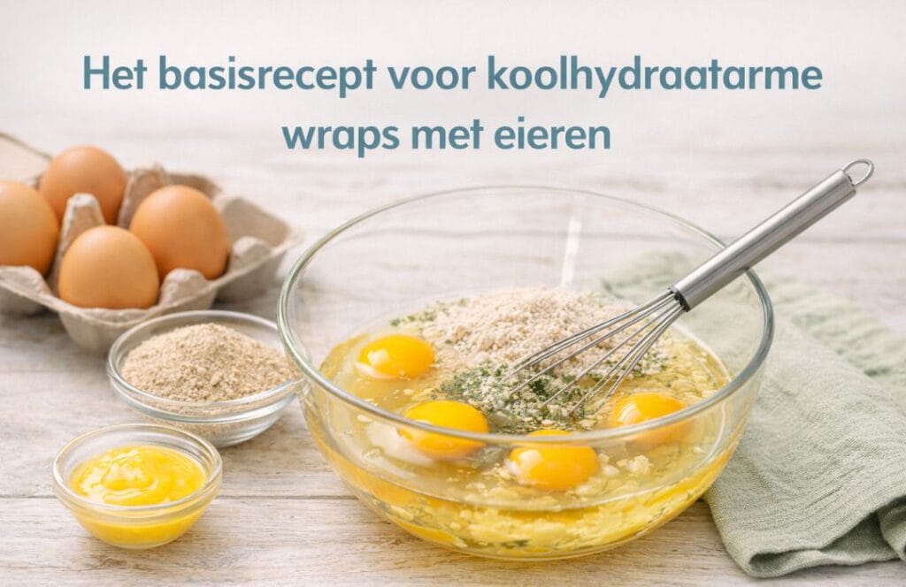 Het basisrecept voor koolhydraatarme wraps met eieren