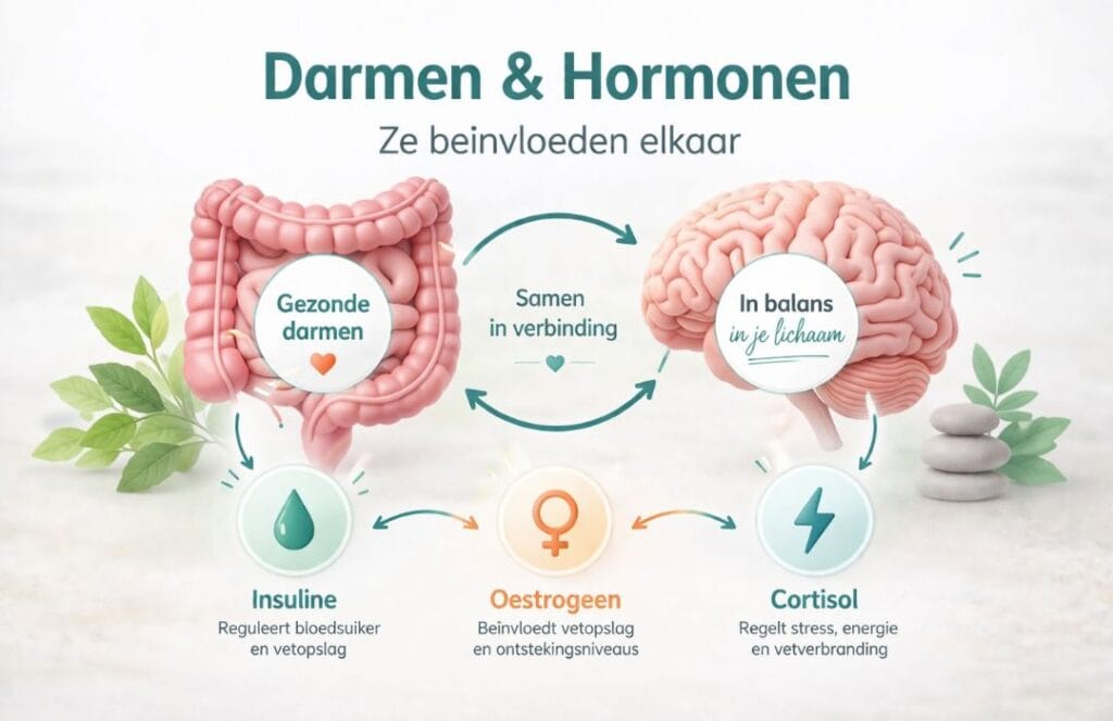 darmen, hormonen en hersenen