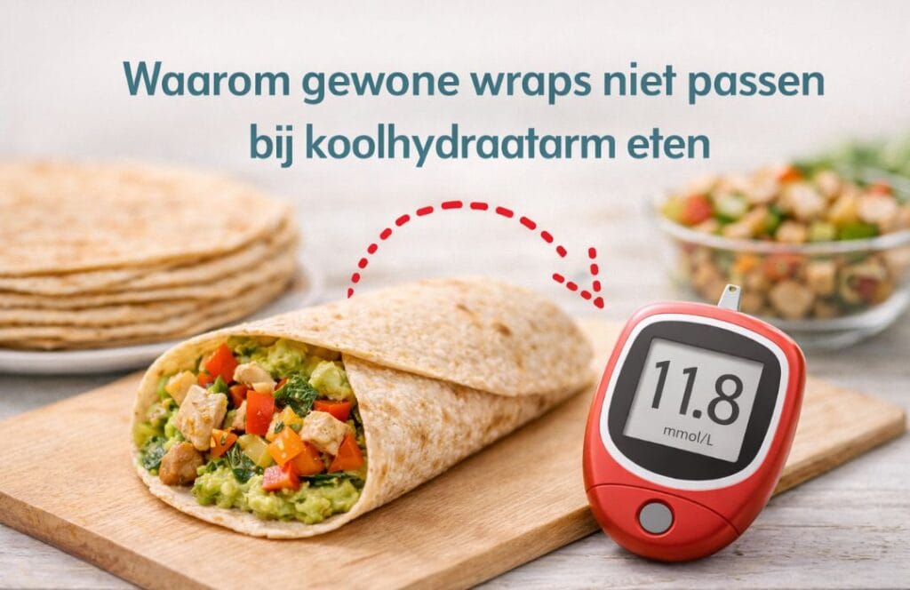 Waarom gewone wraps niet passen bij koolhydraatarm eten