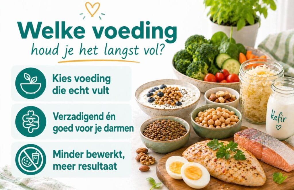 Welke voeding houd je het langst vol?