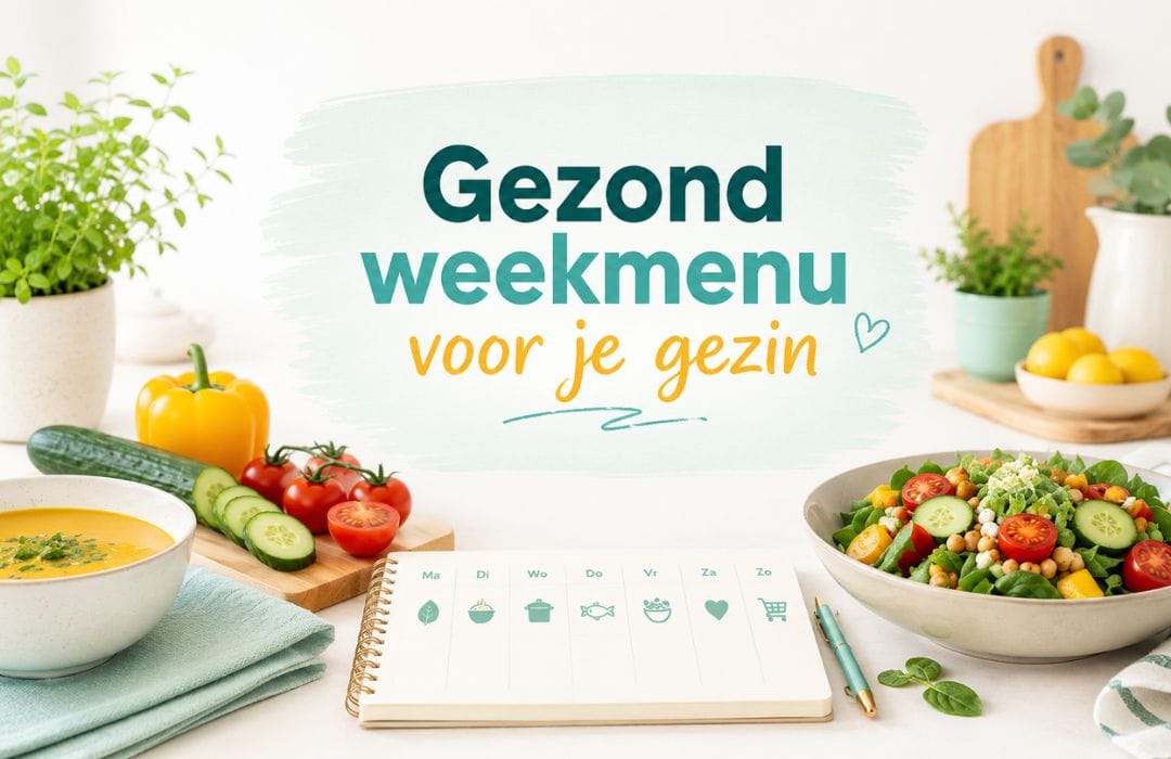 gezond weekmenu gezin