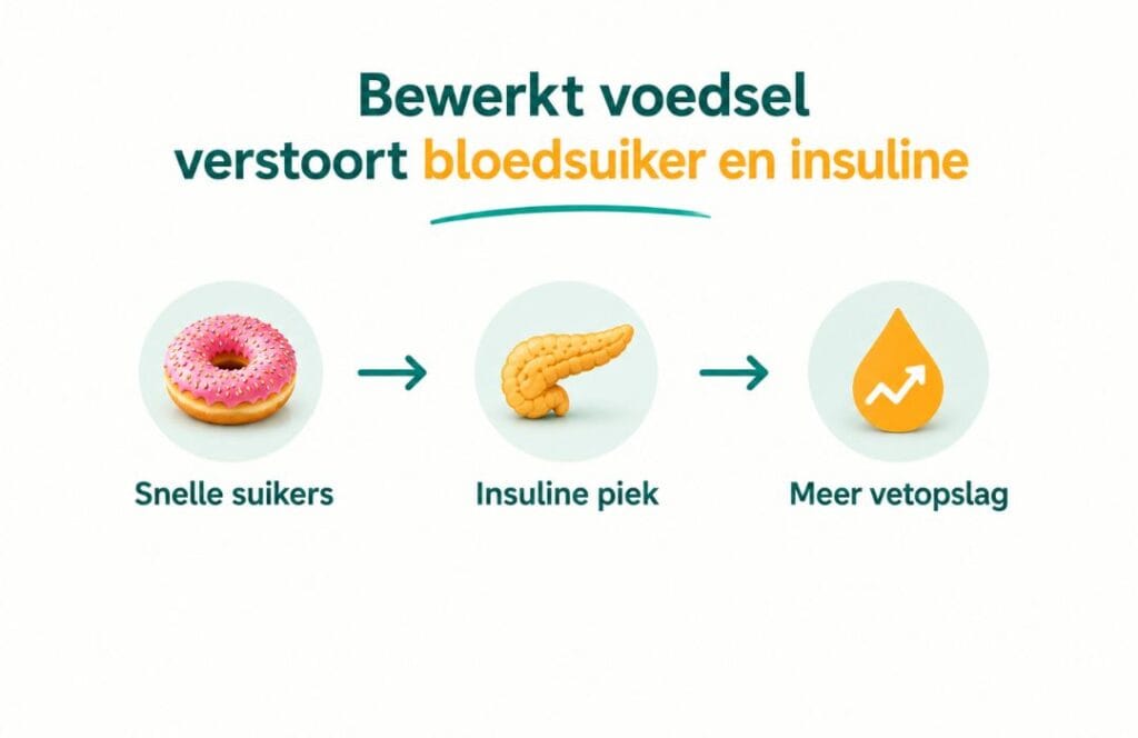 Wat bewerkt voedsel doet met je bloedsuiker en insuline