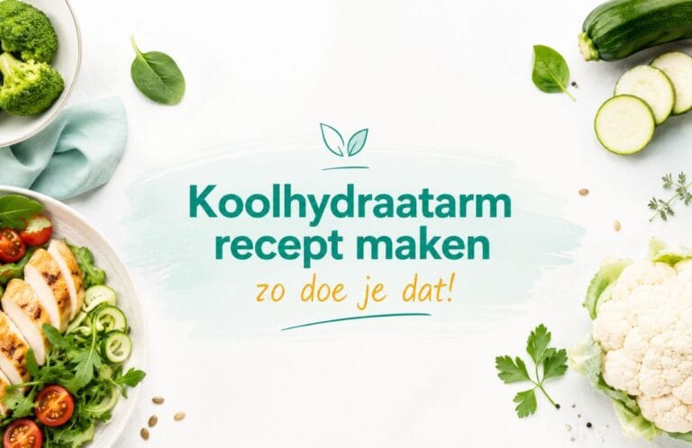 Koolhydraatarm recept maken